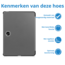 Case2go - Tablet hoes geschikt voor OnePlus Pad (2023) - Tri-fold Case - Auto/Wake functie - Grijs