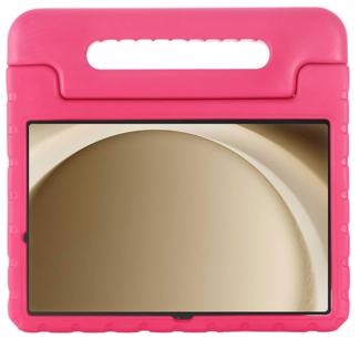 Case2go Case2go - Tablet hoes geschikt voor Samsung Galaxy Tab A9 Plus - Schokbestendige EVA Case met Handvat - Roze