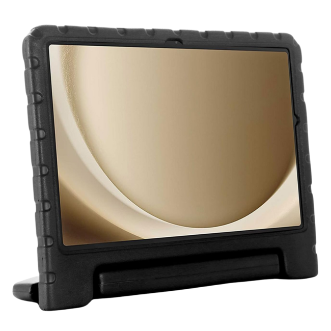 Case2go - Tablet hoes geschikt voor Samsung Galaxy Tab A9 Plus - Schokbestendige EVA Case met Handvat - Zwart