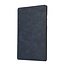 Case2go - Tablet hoes geschikt voor Samsung Galaxy Tab A9 - Book Case met Soft TPU Houder - Donker Blauw