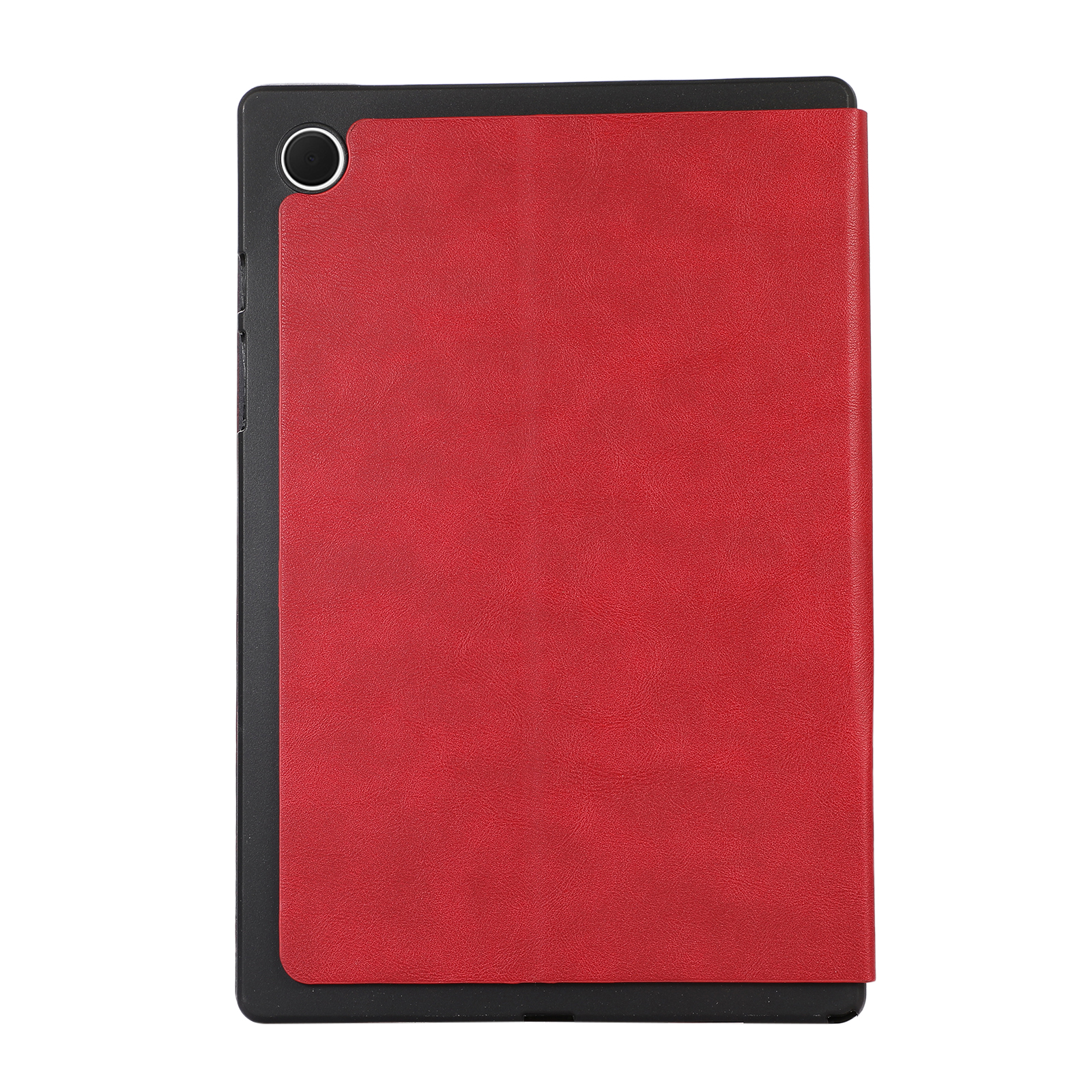 Case2go - Tablet hoes geschikt voor Samsung Galaxy Tab A9 - Book Case met Soft TPU Houder - Rood afbeelding