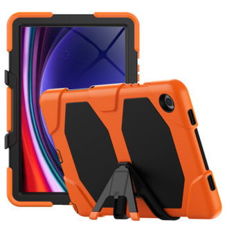 Tablet Hoes geschikt voor Samsung Galaxy Tab A9 Plus (2023) - Extreme Armor Case - Oranje