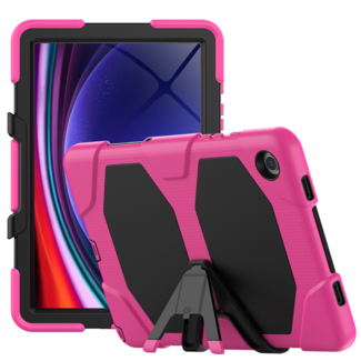 Tablet Hoes geschikt voor Samsung Galaxy Tab A9 Plus (2023) - Extreme Armor Case - Magenta