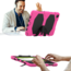 Tablet Hoes geschikt voor Samsung Galaxy Tab A9 Plus (2023) - Extreme Armor Case - Magenta