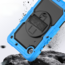 Case2Go - Hoes geschikt voor Samsung Galaxy Tab A9 (2023) - Strap B Case - Licht Blauw