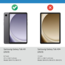 Case2Go - Hoes geschikt voor Samsung Galaxy Tab A9 (2023) - Strap B Case - Licht Blauw