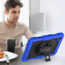 Case2Go - Hoes geschikt voor Samsung Galaxy Tab A9 (2023) - Strap B Case - Blauw