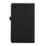 Case2go - Tablet hoes geschikt voor Samsung Galaxy Tab A9 Plus - Bookcase van spijkerstof met pasjeshouder - Zwart
