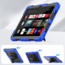 Case2Go - Hoes geschikt voor Samsung Galaxy Tab A9 Plus (2023) - Strap B Case - Blauw