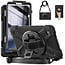 Case2Go- Tablet Hoes geschikt voor Samsung Galaxy Tab A9 (2023) - Hand Strap Heavy Armor Case - Zwart