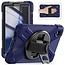 Case2go Case2Go- Tablet Hoes geschikt voor Samsung Galaxy Tab A9 (2023) - Hand Strap Heavy Armor Case - Marineblauw