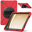 Case2Go- Tablet Hoes geschikt voor Samsung Galaxy Tab A9 Plus (2023) - Hand Strap Heavy Armor Case - Rood