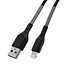 Forcell - USB naar Lightning - Universele lader geschikt voor Lightning - 1 Meter - 12W - Zwart