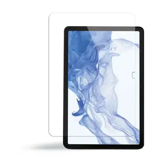 Case2go Case2go - Screenprotector geschikt voor Samsung Galaxy Tab S8 (2022) - Tempered Glass Screenprotector - Case Friendly - Transparant