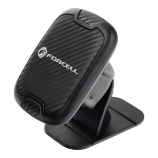 Forcell Forcell - Magnetische Telefoon houder voor in Auto - 360 Draaibaar - Zwart/Carbon