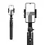 Forcell Forcell - F-Grip S150XL Selfie Stick geschikt voor mobiele telefoon - Met Tripod en Remote Control - 1.5 Meter - Zwart