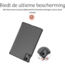 Hoozey - Tablet hoes geschikt voor Lenovo Tab M11 - 11 inch - Tablet hoes - Sleep Cover - Grijs