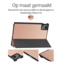 Hoozey - Tablet hoes geschikt voor Lenovo Tab M11 - 11 inch - Tablet hoes - Sleep Cover - Rose Gold