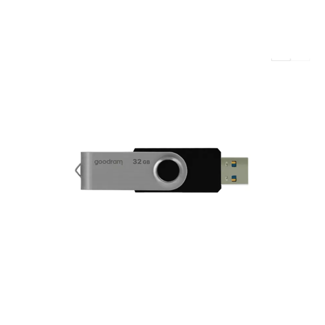 GoodRam - USB Geheugenstick - UTS3 - USB-A 3.2 - 32 GB - Zwart/Zilver