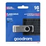 GoodRam - USB Geheugenstick - UTS3 - USB-A 3.2 - 16 GB - Zwart/Zilver