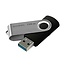 GoodRam - USB Geheugenstick - UTS3 - USB-A 3.2 - 128 GB - Zwart/Zilver