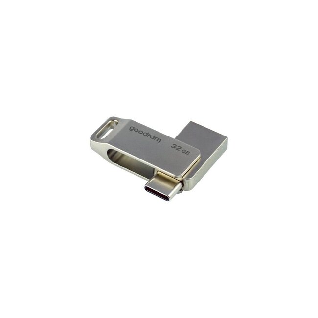 GoodRam - OTG Flash Drive - ODA3 - USB-A en USB-C - 32 GB - Zilver