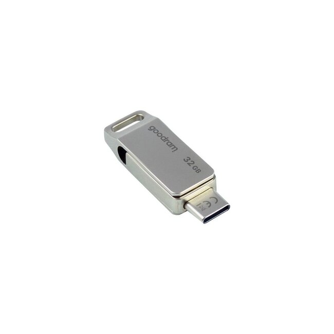 GoodRam - OTG Flash Drive - ODA3 - USB-A en USB-C - 32 GB - Zilver