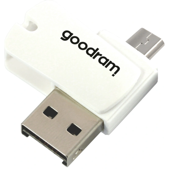 GoodRam - All in One Kaartlezer - Micro SD - M1A4 - Met Adapter - USB-A - 128 GB