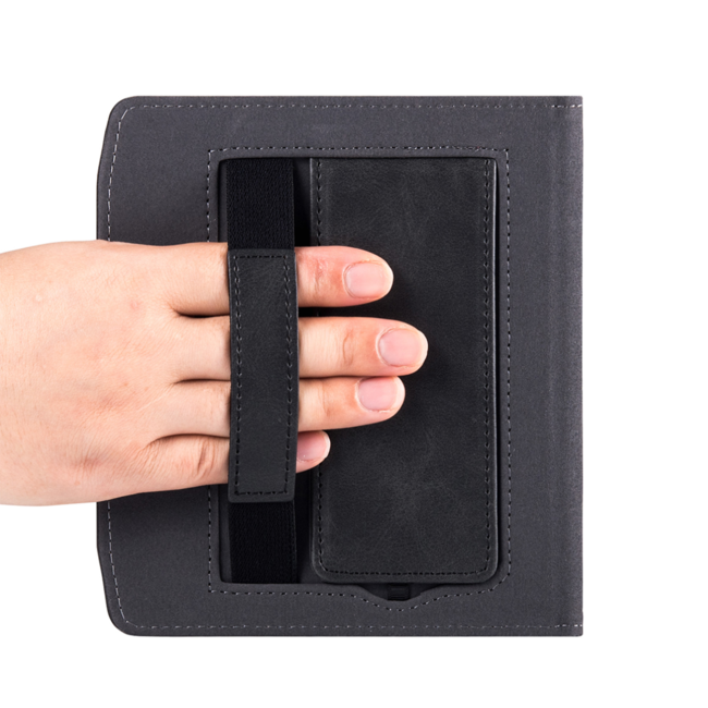 Case2go - E-reader hoes geschikt voor Pocketbook Era - Sleepcover - Auto/Wake functie - Met handstrap - Zonsondergang