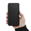 Case2go - Telefoonhoesje geschikt voor Samsung Galaxy S23 FE - Schokbestendige Book Case - Zwart