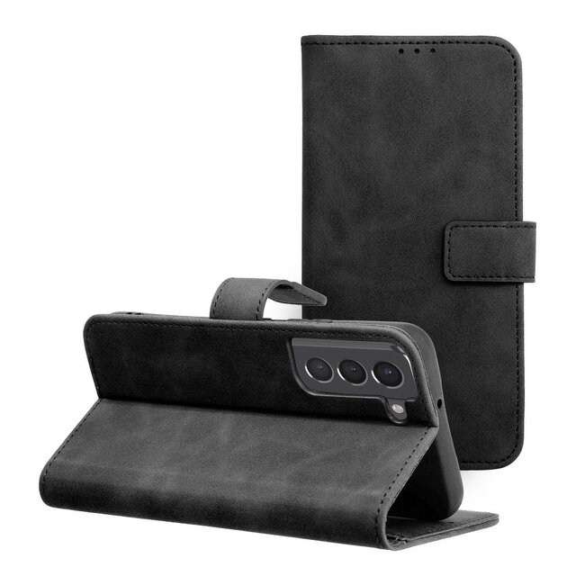 Case2go - Book Case geschikt voor Samsung Galaxy S24 Plus - Portemonnee Hoesje - Zwart