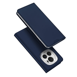 Dux Ducis Dux Ducis - Telefoon Hoesje geschikt voor de Honor Magic 6 Pro - Skin Pro Book Case - Donker Blauw