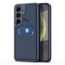 Dux Ducis - Telefoon Hoesje geschikt voor de Samsung Galaxy S24 - Rafi Mag Series - Back Cover - Donker Blauw