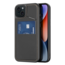 Dux Ducis - Telefoon Hoesje geschikt voor de Apple iPhone 15 - Hoesje geschikt voor Magsafe Magneet - Rafi Mag Series - Back Cover - Zwart