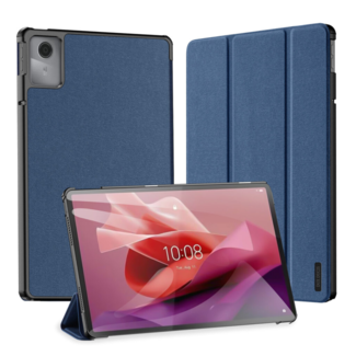 Dux Ducis Dux Ducis - Tablet hoes geschikt voor Lenovo Tab M11 - Domo Tri-fold Case - Auto Wake/Sleep functie - Donker Blauw