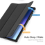 Dux Ducis - Tablet hoes geschikt voor Xiaomi Pad 6 / Pad 6 Pro - Domo Tri-fold Case - Auto Wake/Sleep functie - Met Pen Houder - Donker Blauw