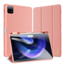 Dux Ducis - Tablet hoes geschikt voor Xiaomi Pad 6 / Pad 6 Pro - Domo Tri-fold Case - Auto Wake/Sleep functie - Met Pen Houder - Roze