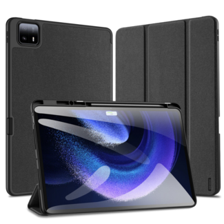 Dux Ducis Dux Ducis - Tablet hoes geschikt voor Xiaomi Pad 6 Max 14 - Domo Tri-fold Case - Auto Wake/Sleep functie - Met Pen Houder - Zwart