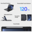 Dux Ducis - Toetsenbord hoes geschikt voor Samsung Galaxy Tab S9 FE Plus (2023) - Afneembaar - QWERTY - Tablet toetsenbord met touchpad - Zwart