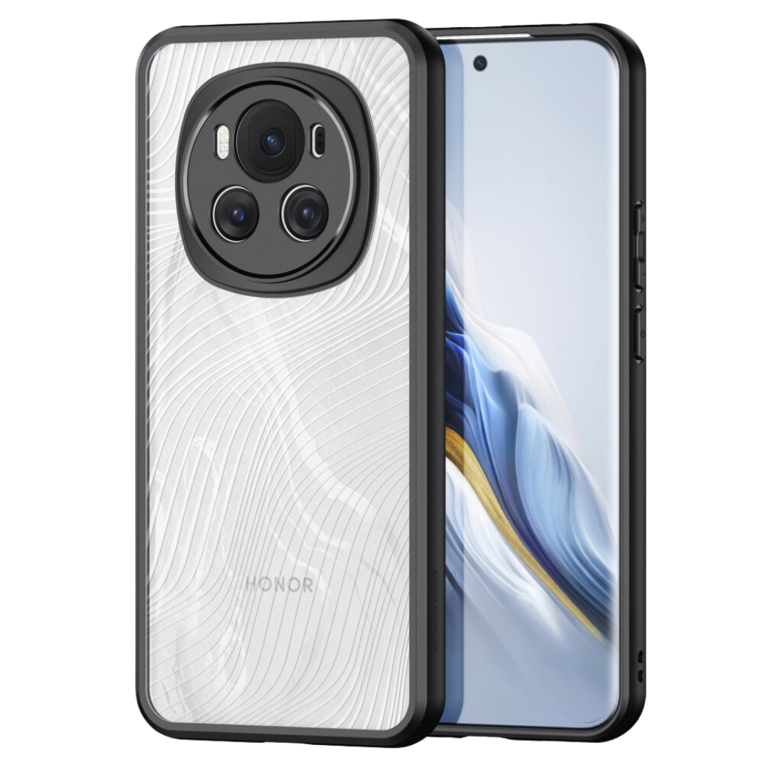 Dux Ducis - Telefoon hoesje geschikt voor de Honor Magic 6 - Back Cover - Aimo Series - Zwart afbeelding