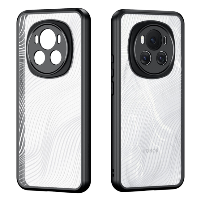 Dux Ducis - Telefoon hoesje geschikt voor de Honor Magic 6 - Back Cover - Aimo Series - Zwart