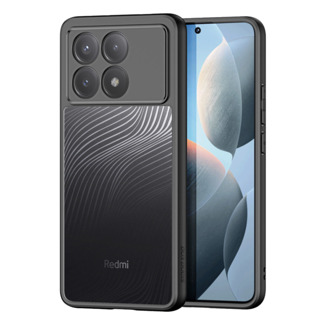 Dux Ducis - Telefoon hoesje geschikt voor de Xiaomi Poco X6 Pro/Redmi K70E - Back Cover - Aimo Series - Zwart