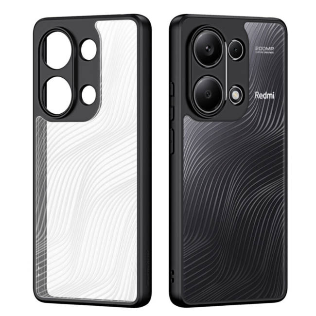 Dux Ducis - Telefoon hoesje geschikt voor de Xiaomi Redmi Note 13 Pro 4G - Back Cover - Aimo Series - Zwart