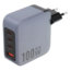 Forcell - Adapter - met 3 x USB C en USB A aansluitingen - 100W - Quick Charge 4.0 - Grijs