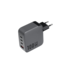 Forcell - Adapter - met 3 x USB C en USB A aansluitingen - 100W - Quick Charge 4.0 - Grijs