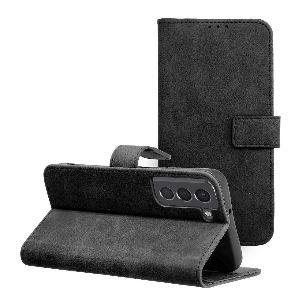 Case2go - Book Case geschikt voor Xiaomi Redmi Note 13T - Portemonnee Hoesje - Zwart afbeelding
