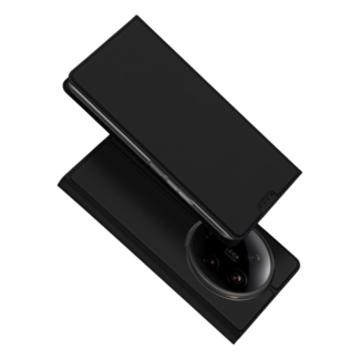 Dux Ducis Dux Ducis - Telefoon Hoesje geschikt voor de Xiaomi 14 Ultra  - Skin Pro Book Case - Zwart