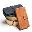 Case2go - Telefoonhoesje geschikt voor iPhone 15 Plus - Wallet Book Case - Met Magnetische Sluiting - Bruin