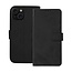 Case2go - Telefoonhoesje geschikt voor iPhone 15 - Wallet Book Case - Met Magnetische Sluiting - Zwart