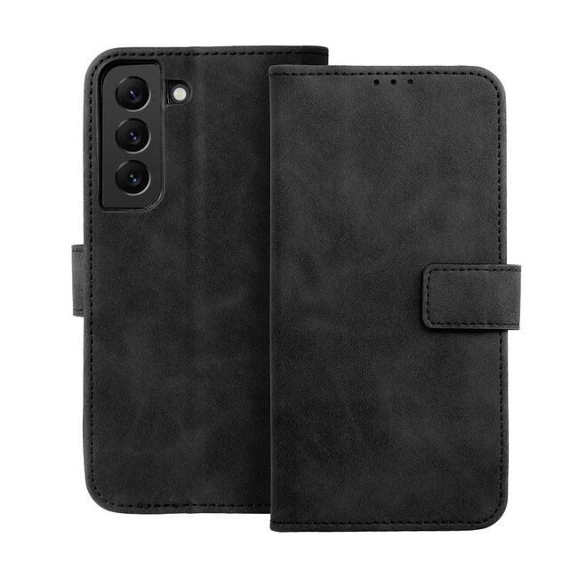 Case2go - Book Case geschikt voor Redmi Note 12 Pro 5G - Portemonnee Hoesje - Zwart